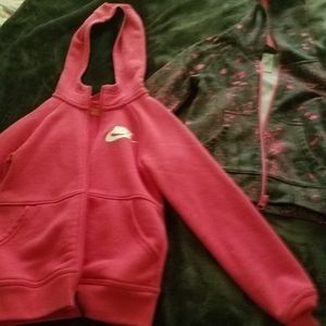 2 hoodies girls size small